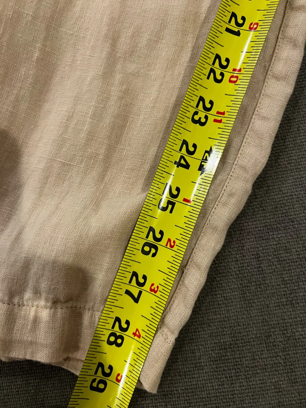 Quince 100% European Linen Drawstring Beach Pants Flax Men’s M